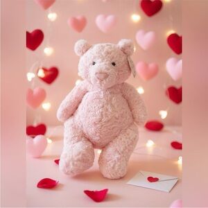 Jellycat Leola Pink Bear Large